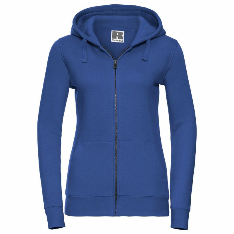 FELPA AUTHENTIC CON ZIP INTERA E CAPPUCCIO DONNA - immagine 4