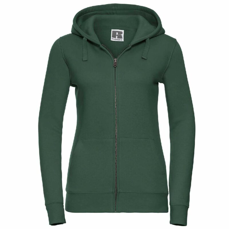 FELPA AUTHENTIC CON ZIP INTERA E CAPPUCCIO DONNA - immagine 9