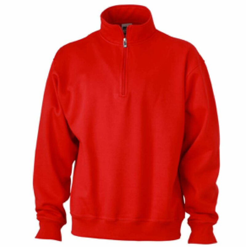 FELPA UNISEX CON ZIP DA LAVORO - immagine 6