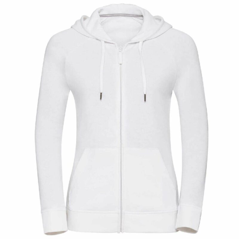 FELPA HD DONNA CON ZIP LUNGA E CAPPUCCIO - immagine 2