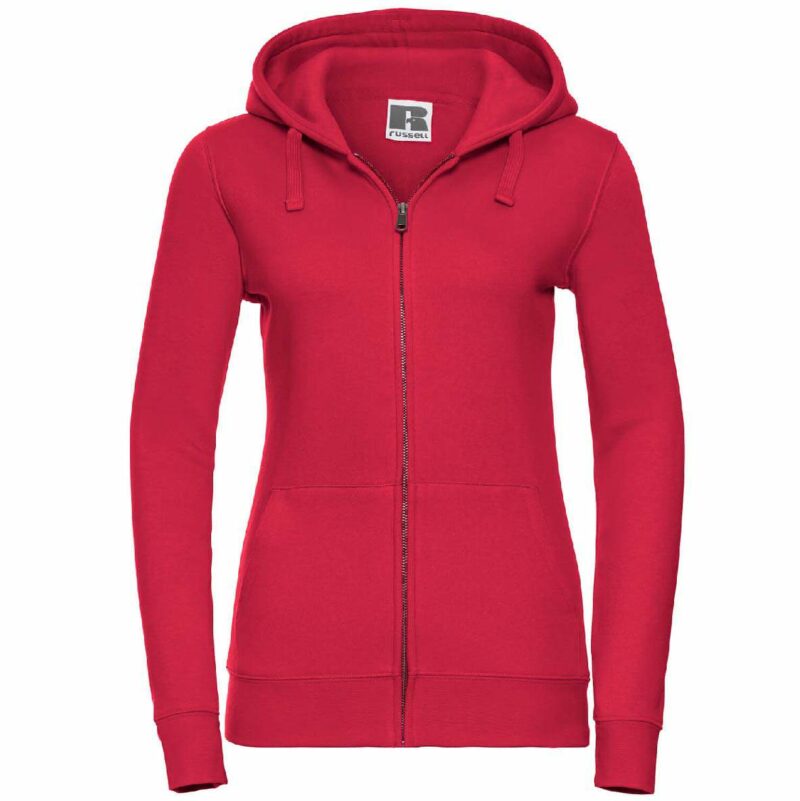 FELPA AUTHENTIC CON ZIP INTERA E CAPPUCCIO DONNA - immagine 8