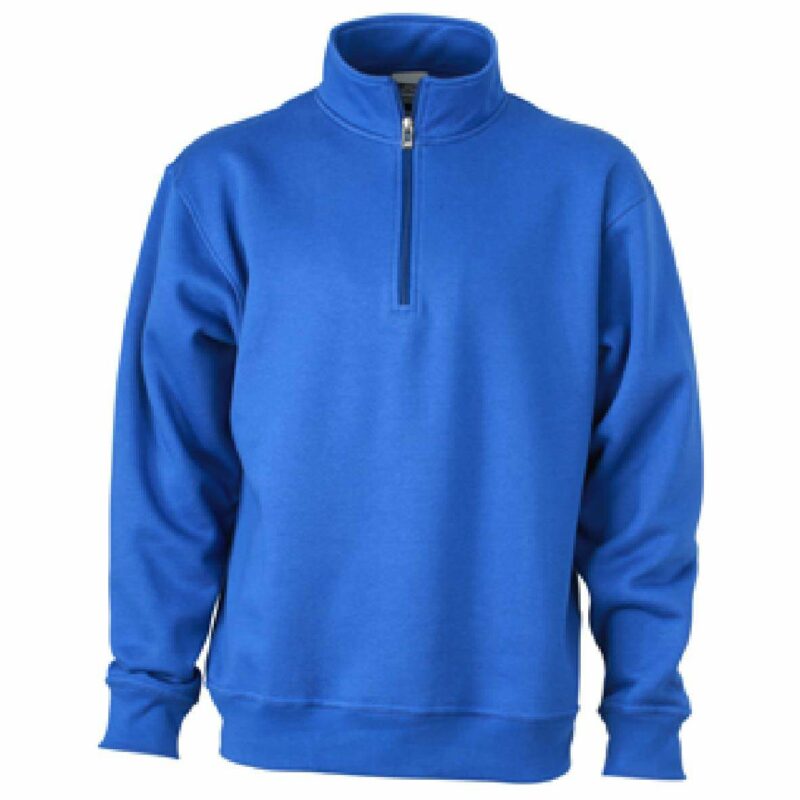 FELPA UNISEX CON ZIP DA LAVORO - immagine 7