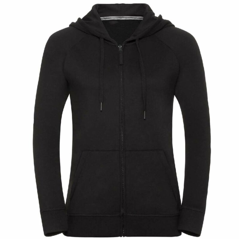 FELPA HD DONNA CON ZIP LUNGA E CAPPUCCIO - immagine 4