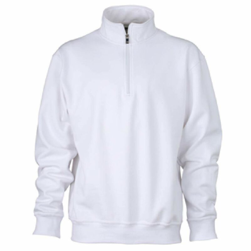 FELPA UNISEX CON ZIP DA LAVORO - immagine 8
