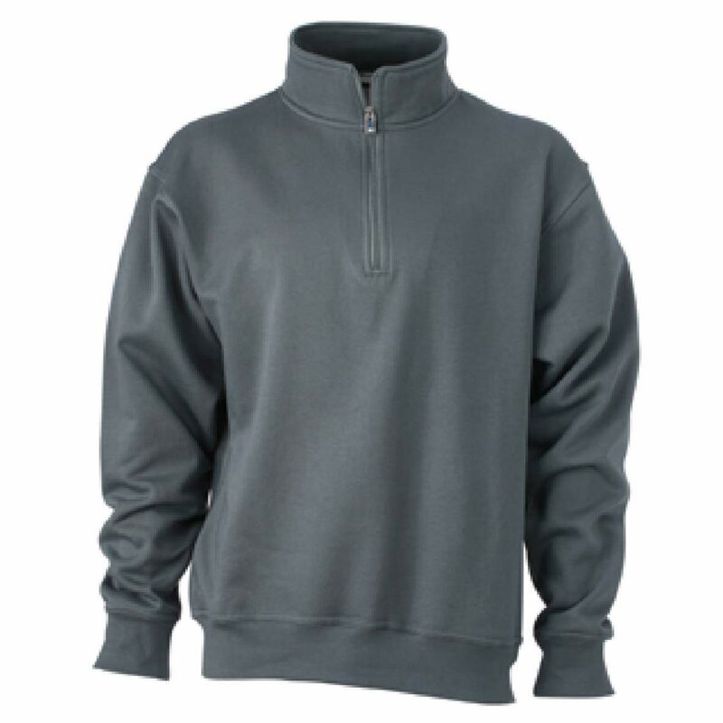FELPA UNISEX CON ZIP DA LAVORO - immagine 10