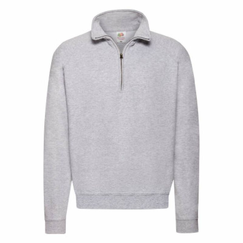FELPA CLASSIC ZIP NECK UOMO - immagine 2