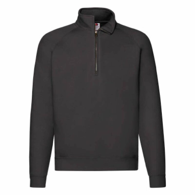FELPA PREMIUM ZIP NECK UOMO - immagine 2