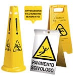 Segnalazione di aree e magazzino