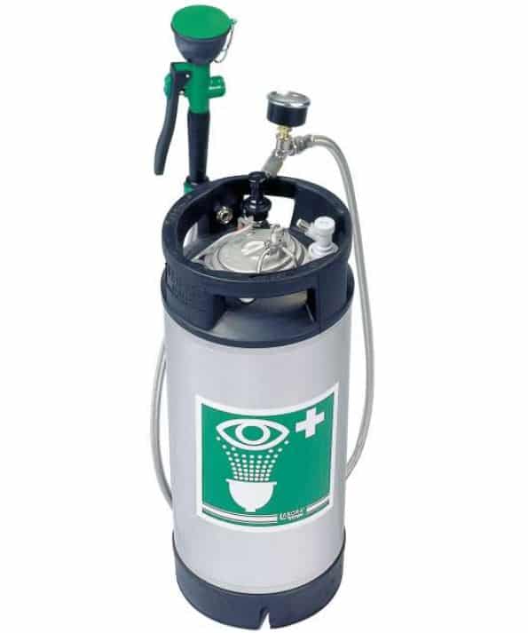 FUSTO PORTATILE CON DOCCETTA DI EMERGENZA