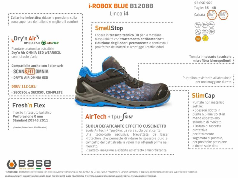 I-ROBOX BLUE S3 ESD SRC - immagine 2