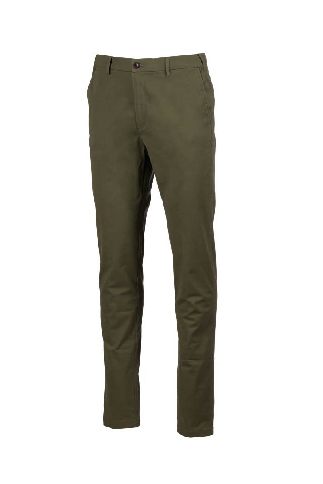 PANTALONE CHINO IN GABARDINE STRETCH 210GR